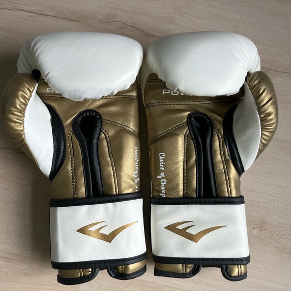 Everlast Powerlock Training Gloves Boxing - Picture 3 of 5